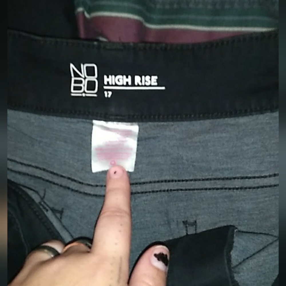 Black cargo pants